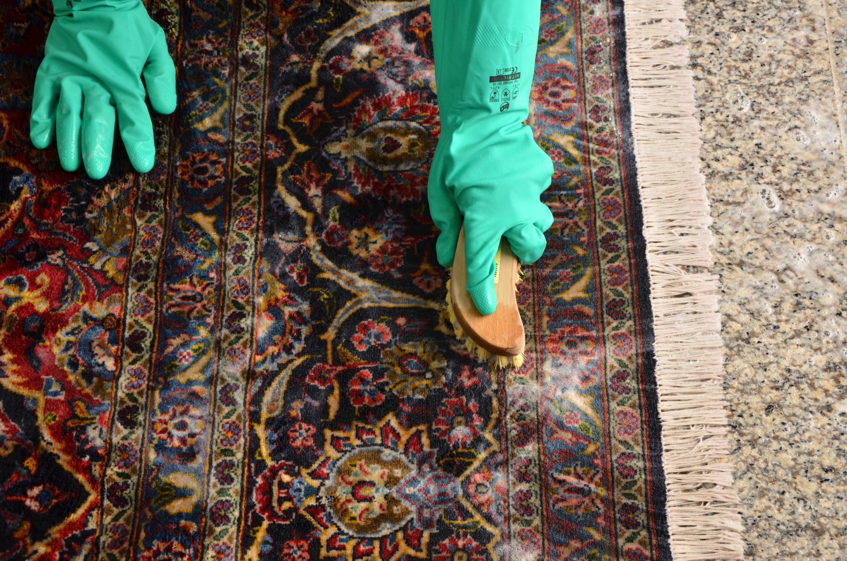 How you can vaccum and clean your oriental rug?
