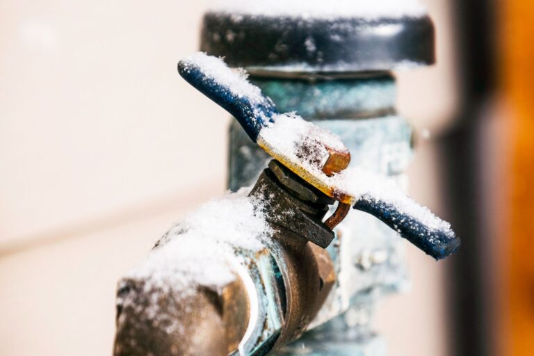 Plumbing a Frozen Pipe